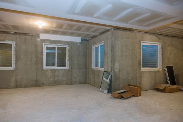 Basement Concrete Installation in Redwood City