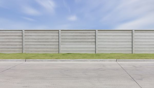 Concrete Fence Installation in Redwood City