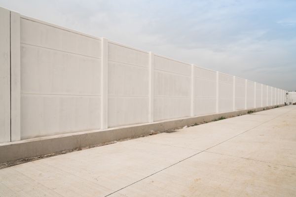 Concrete Fence Construction in Redwood City