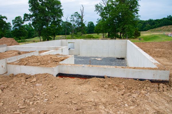 Basement Foundation Pouring in Redwood City