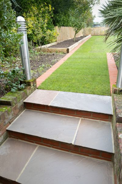 Backyard Steps Installation in Redwood City