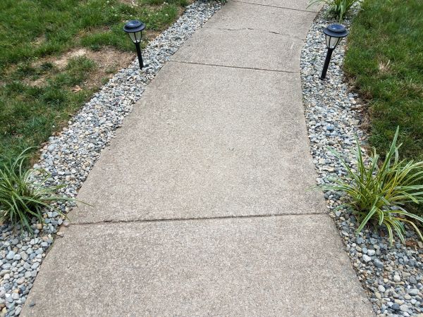 Cement Path Construction in Redwood City